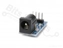Power supply board with DC5.5/2.1mm jack plug